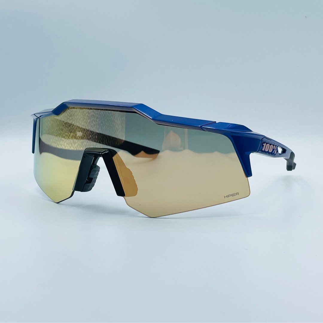 100％ サングラス スピードクラフト Gloss Cobalt Blue 100