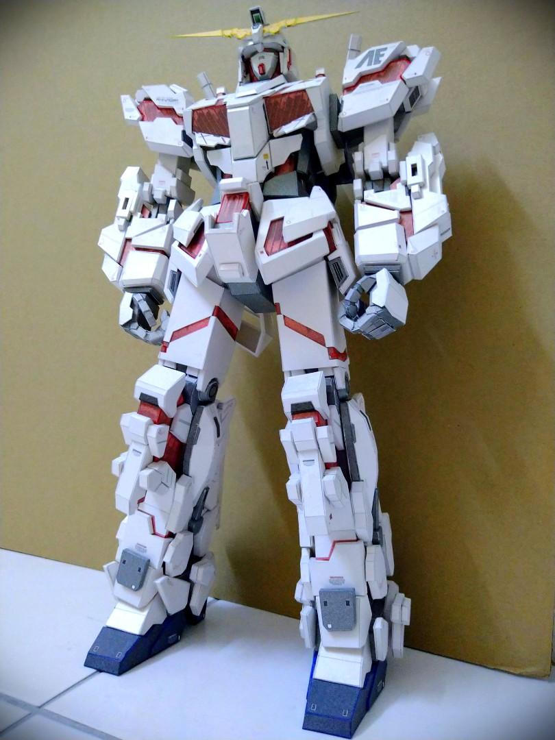Unicorn Gundam Papercraft Jetpack Final vrogue.co