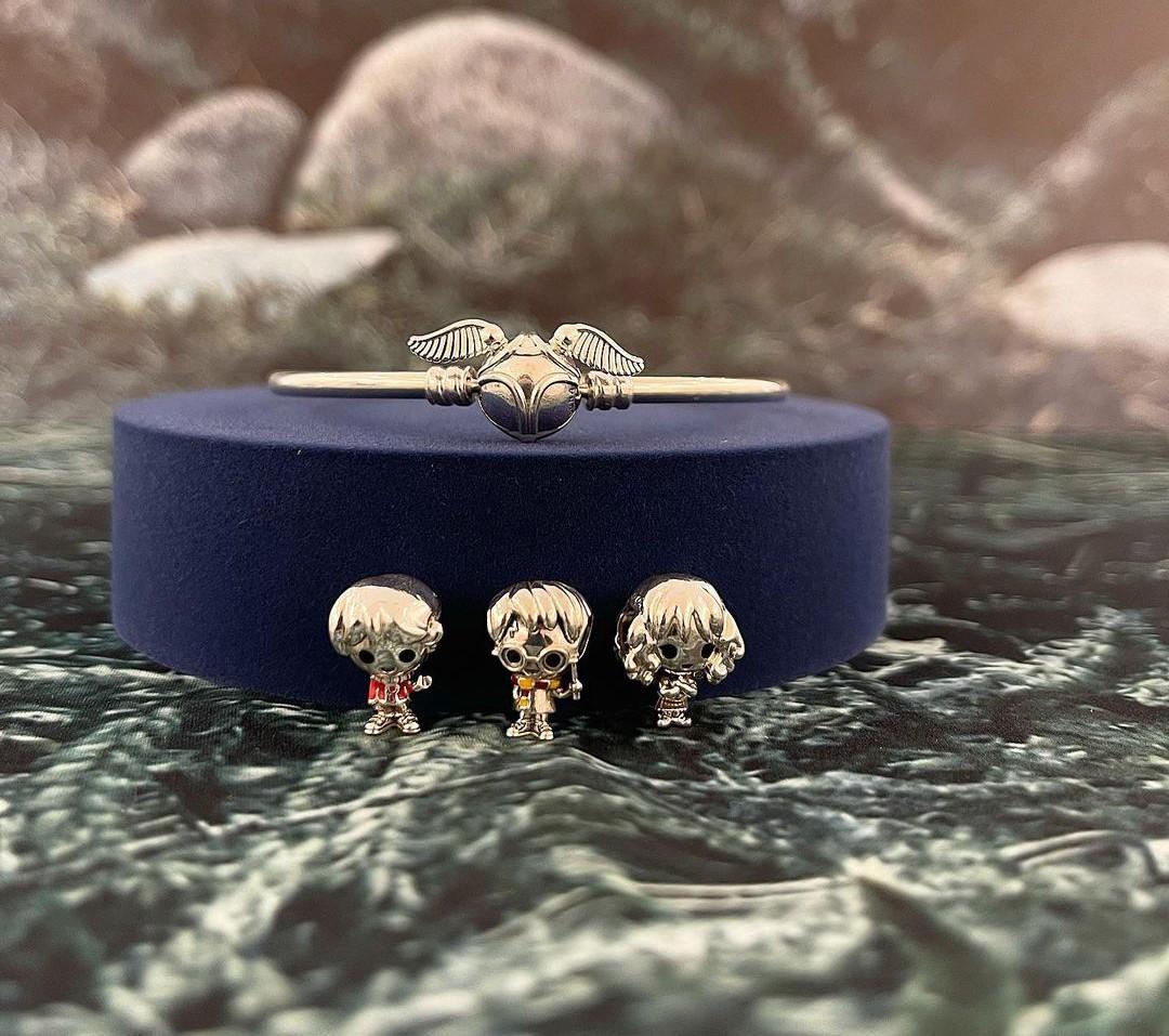 SALE AUTH PANDORA SNITCH BANGLE W HARRY POTTER RON WESLEY