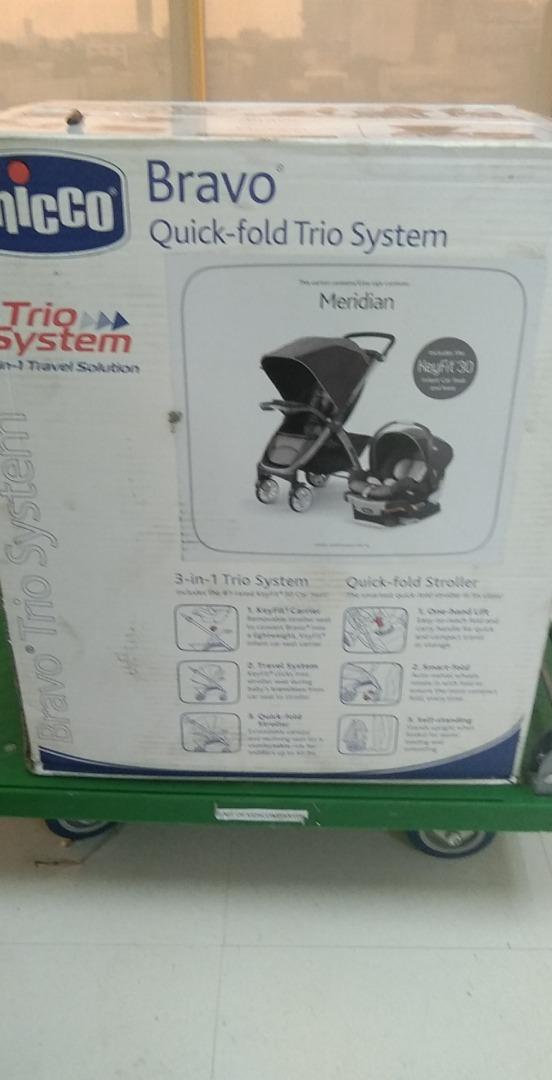 Chicco bravo trio outlet travel system sale
