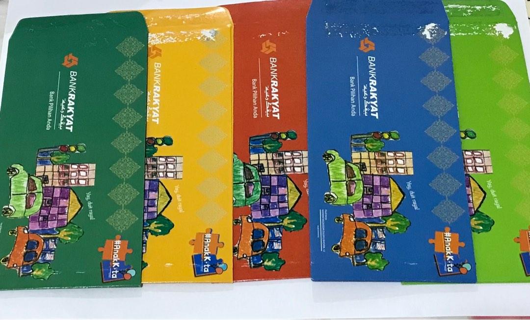 Sampul raya Bank Rakyat, Hobbies & Toys, Collectibles & Memorabilia ...