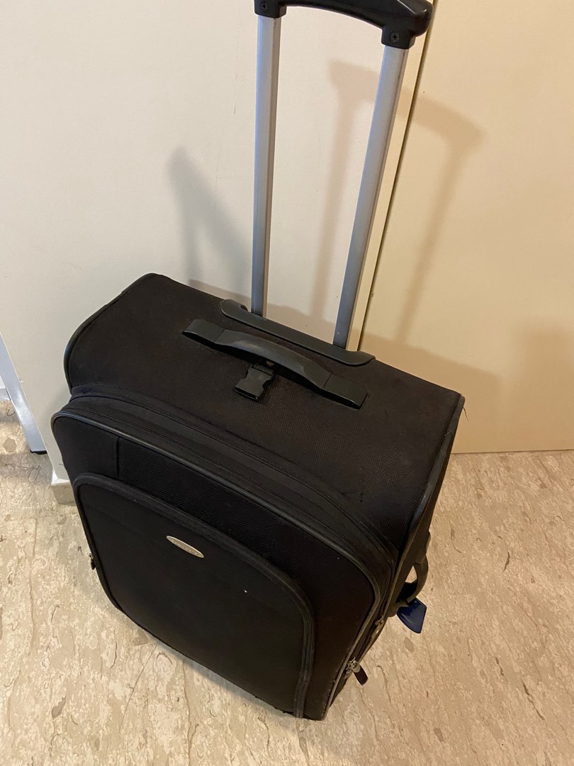 Samsonite 26" height canvas luggage 2 wheel pull, Hobbies & Toys