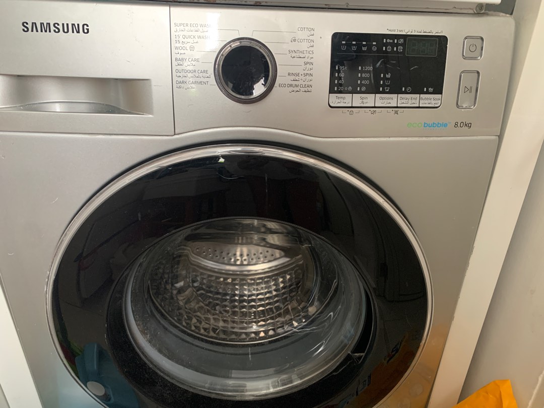 Samsung Eco Bubble Washing Machine, TV & Home Appliances, Washing