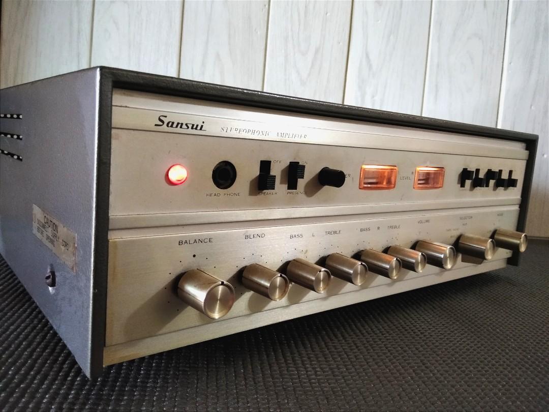 Sansui Tube Amplifier Made in Japan, Audio, Soundbars, Speakers