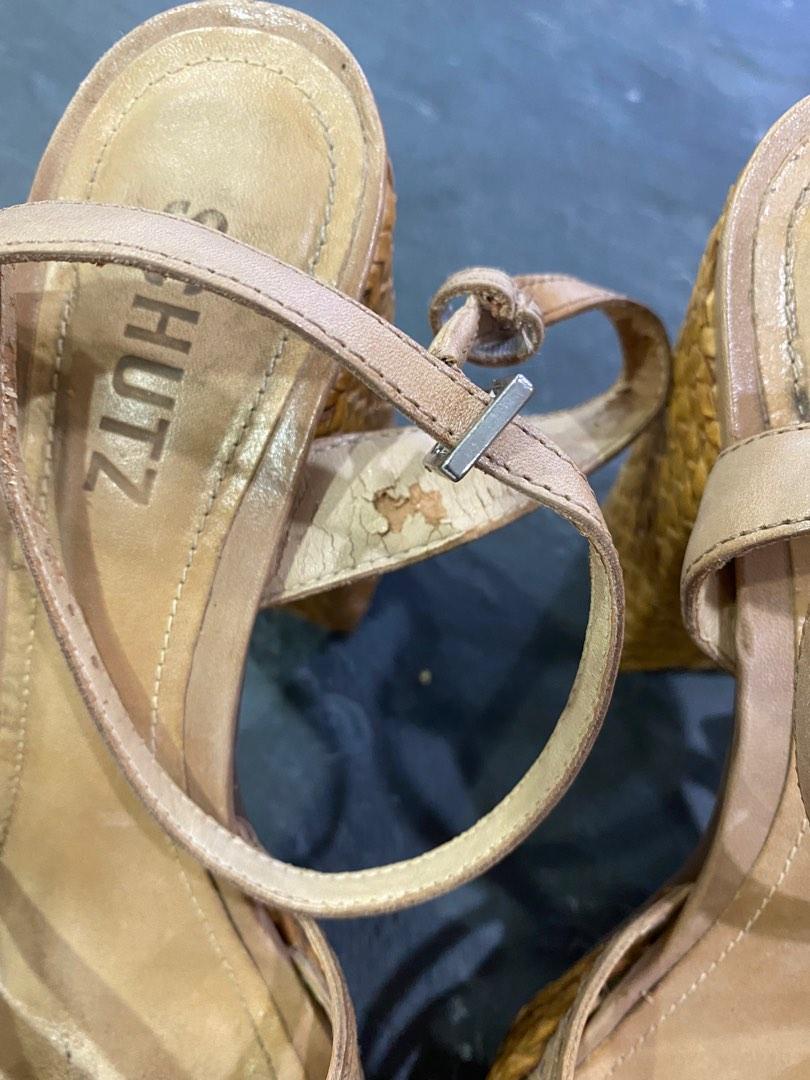 schutz nude heels
