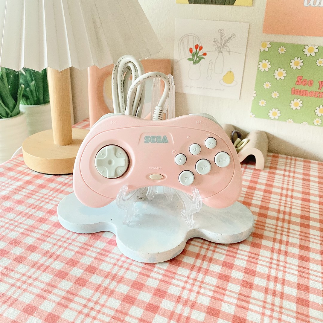 Pink Control Sega Vintage Pastel Pink Control Pad, Hobbies & Toys, Memorabilia ...
