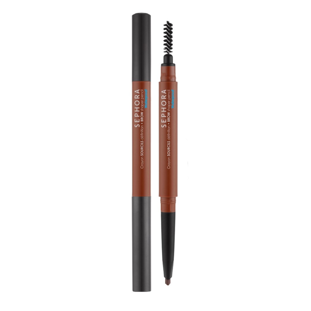 Sephora Brow Shaper Pencil Waterproof 03 Rich Chestnut _ Eyebrow Pencil  Retractable, Beauty  Personal Care, Face, Makeup on Carousell