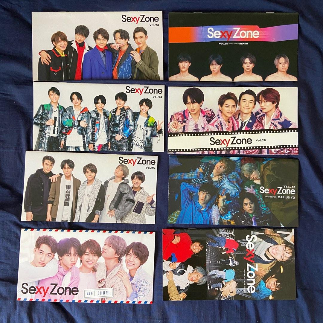 Sexy Zone 会報Vol.27，29，30-