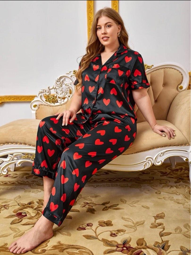 SHEIN PLUS SIZE PANTS SLEEPWEAR Women s Fashion Bottoms Other