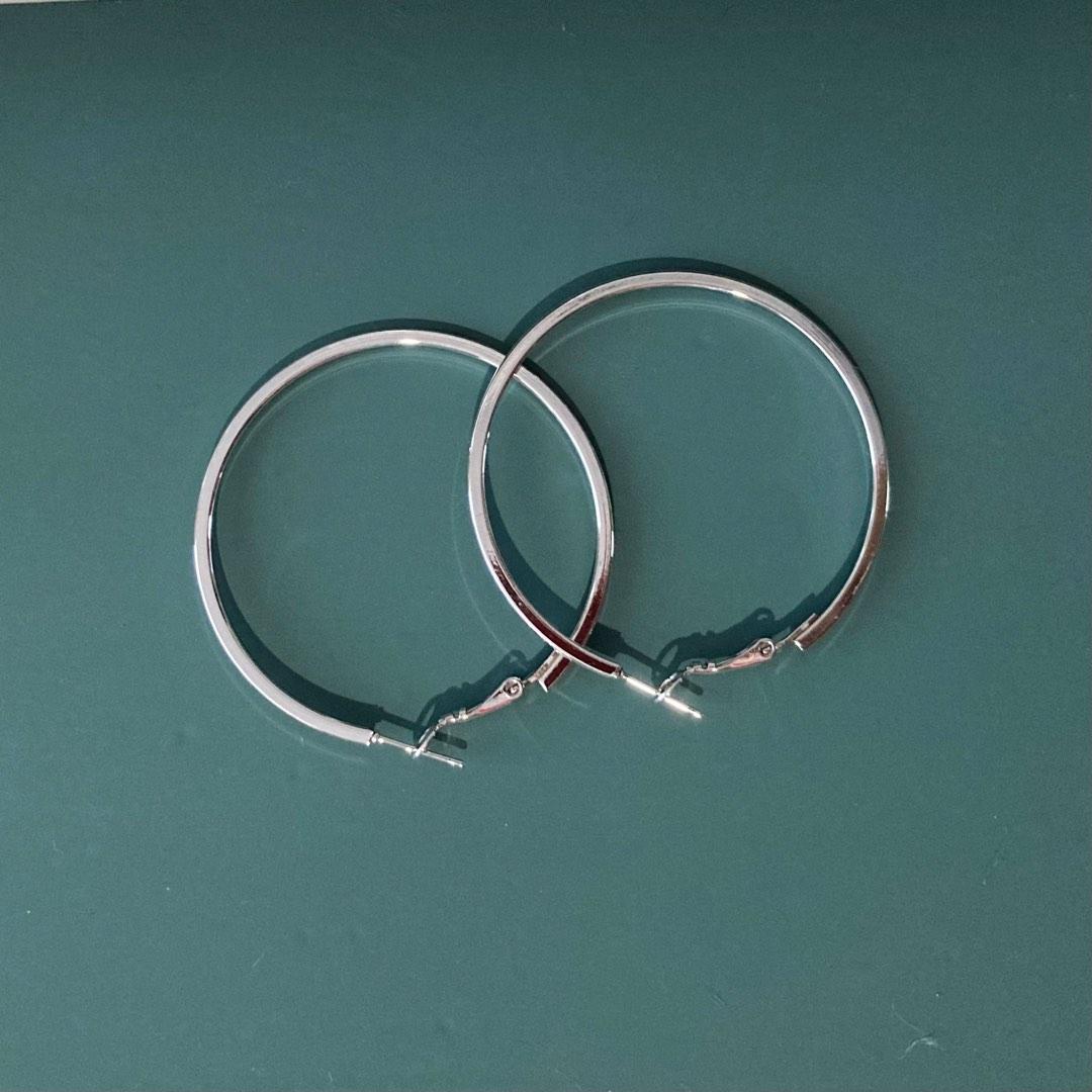 Angular Hoop Earrings