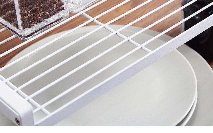 Simple Stackable Kitchen Rack Organizer / Simple Spice Rack / Space ...