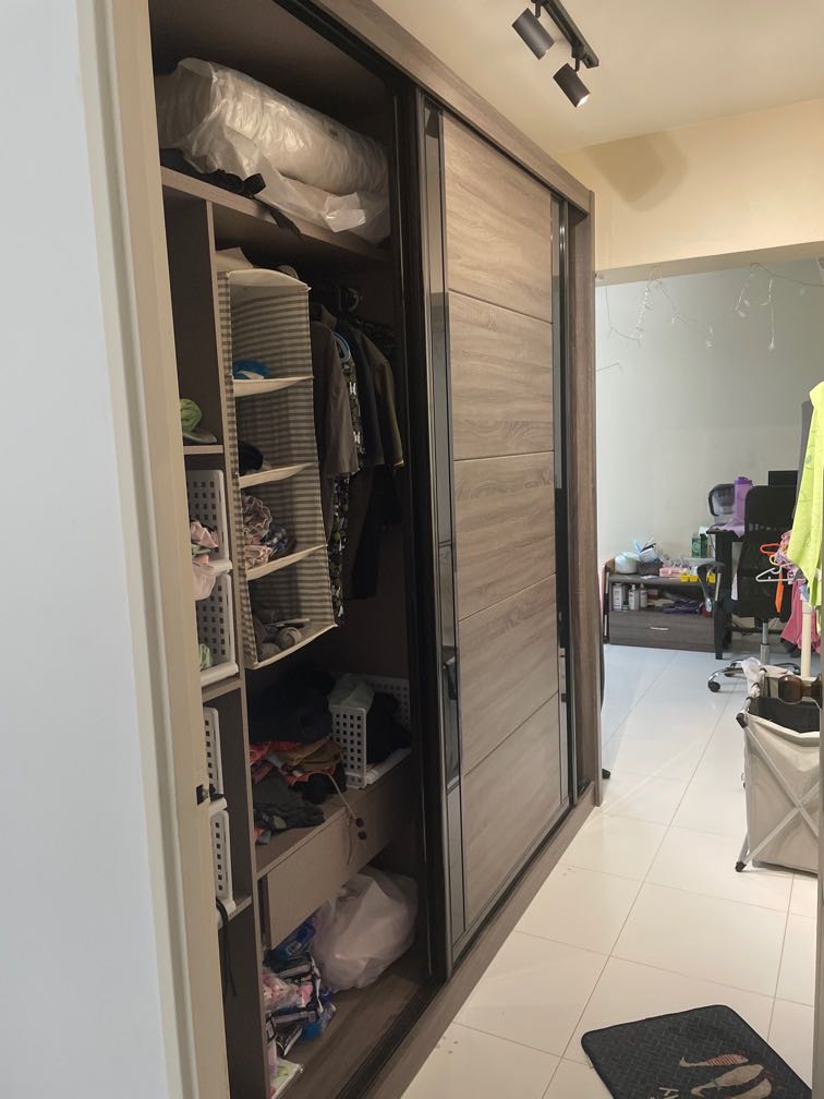 Sliding wardrobe, Furniture & Home Living, Furniture, Shelves,