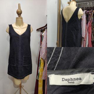 S-M: Daphnea Paris Denim Dress