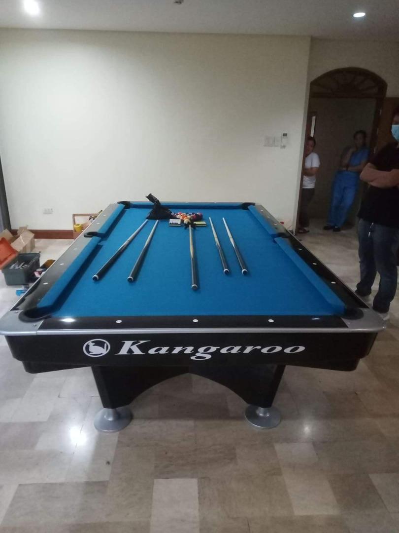 STANDARD BILLIARD TABLE FOR SALE (Category: Billiards and Bowling) located in Manila. Submitted by wrbreyestrading (Listing ID 1188572394, Image 3). Description: FOR SALE!! Kangaroo Brand New - Php110,000 Kangaroo 2nd Hand - Php95,000 Brunswick Brand New - Php175,000 Reyes Brand New Billiard Table - Php95,000 Ducco 2nd Hand - Php80,000 WE REQUIRE AT LEAST 5,000 DOWN PAYMENT IT WILL BE LESSED TO THE TOTAL AMOUNT. THEN THE REMAINING BALANCE WILL BE