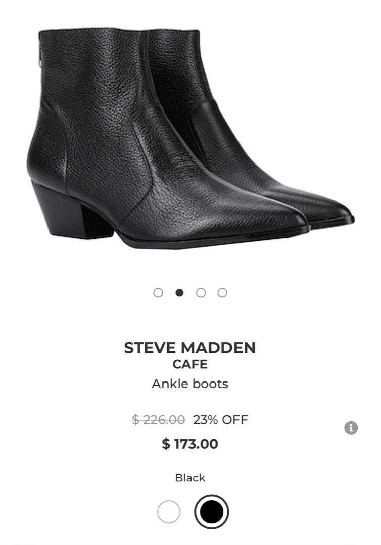 Steve madden cafe pointed toe bootie deals