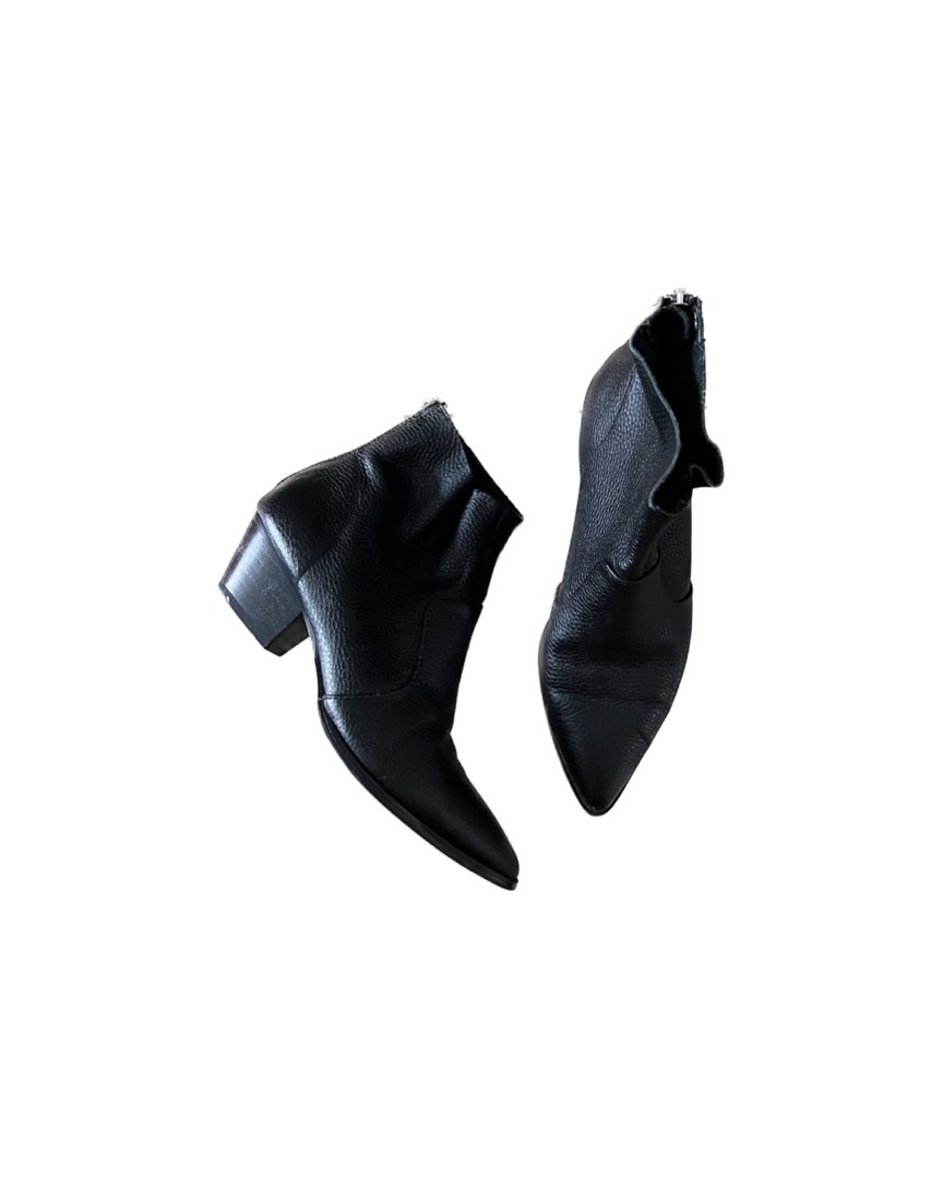 Steve Madden Cafe Leather Ankle Boots Women s Fashion Footwear