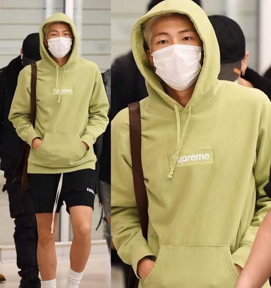 Supreme green apple hoodie 2025