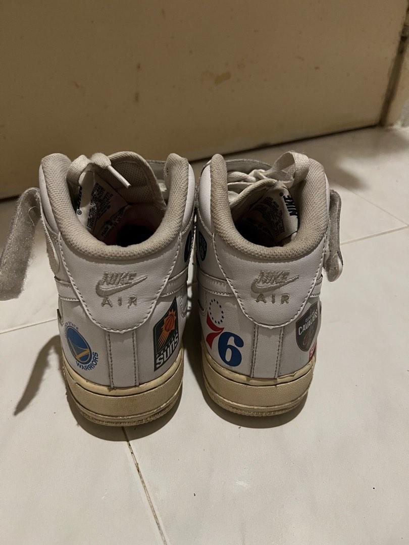 supreme x nba x nike air force 1 low white