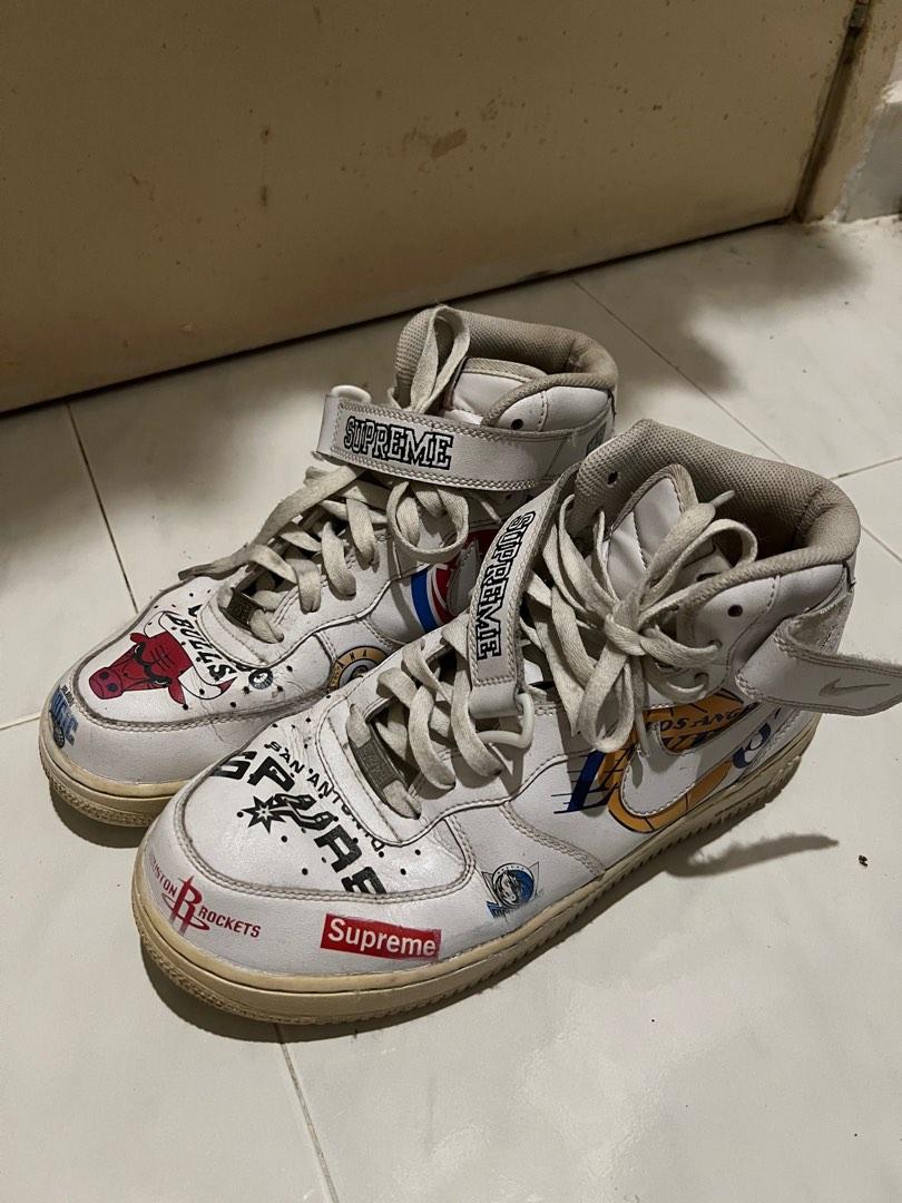 supreme x nba x air force 1 mid 07
