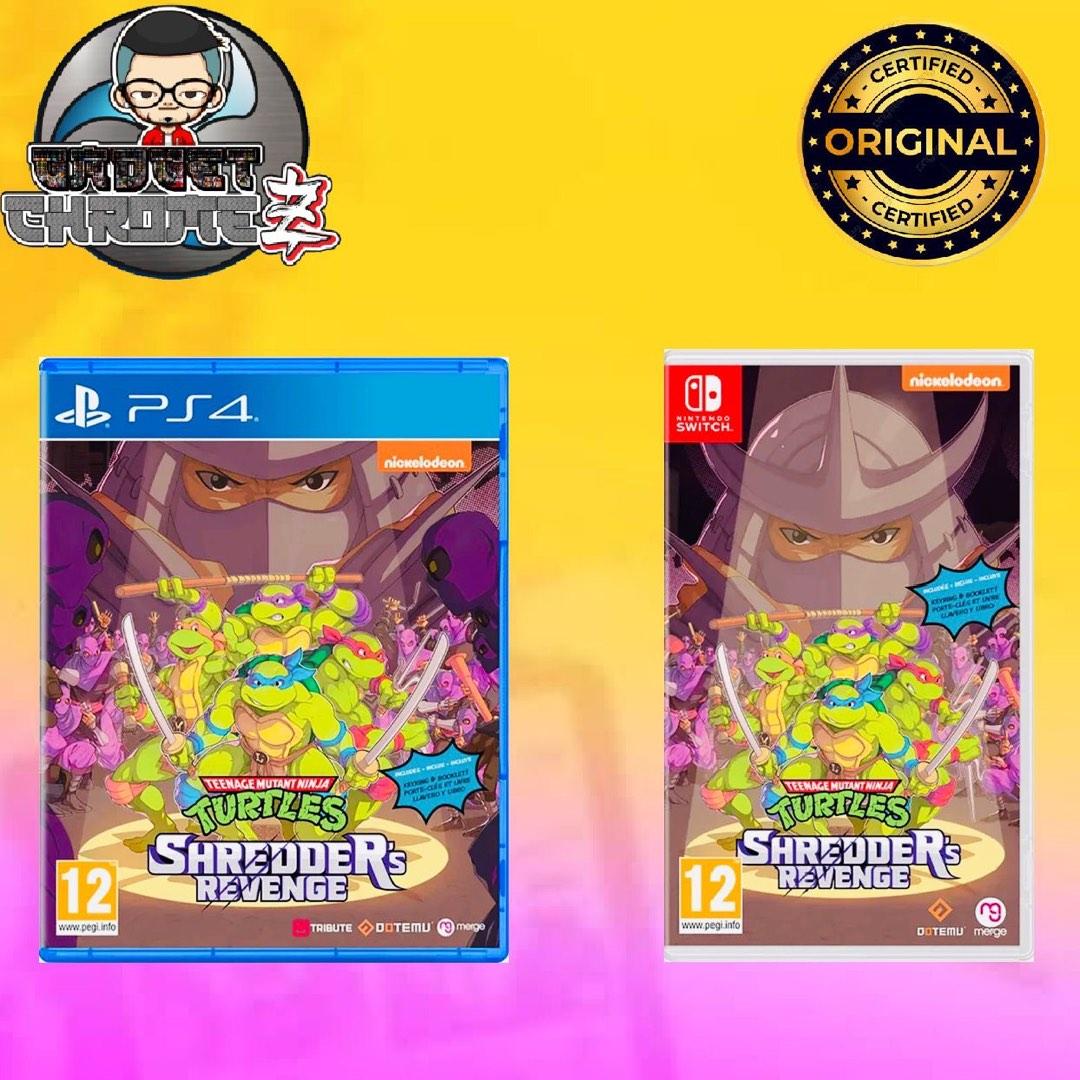Teenage Mutant Ninja Turtles Shredders Revenge PS4 / Nintendo Switch