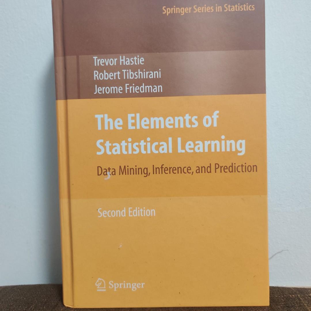 The Elements Of Statistical Learning Book The Elements of Statistical Learning - 2nd edition, Hobbies & Toys