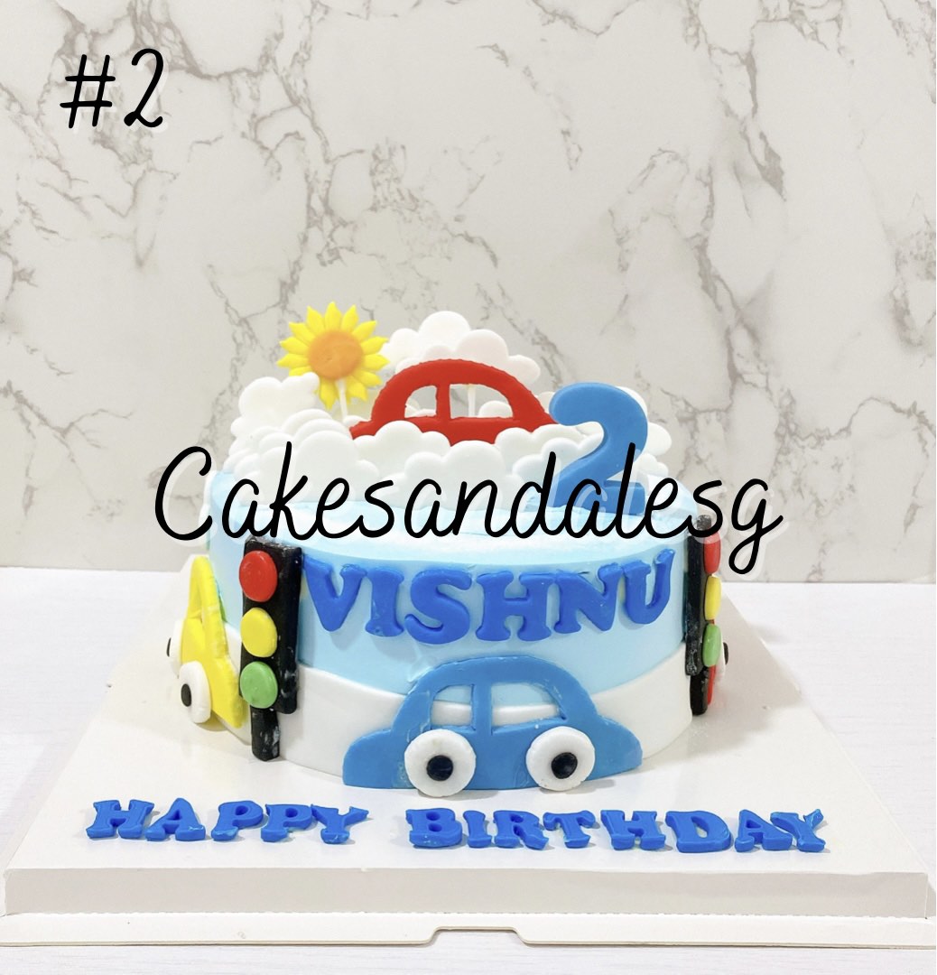 Transport Cake [ No. 2 ], Food & Drinks, Homemade Bakes on Carousell
