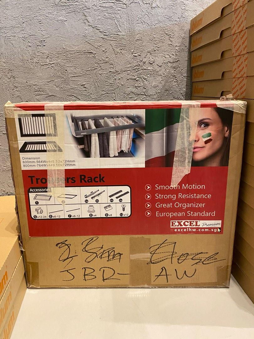 Trouser Rack (Excel), Furniture & Home Living, Home Improvement ...