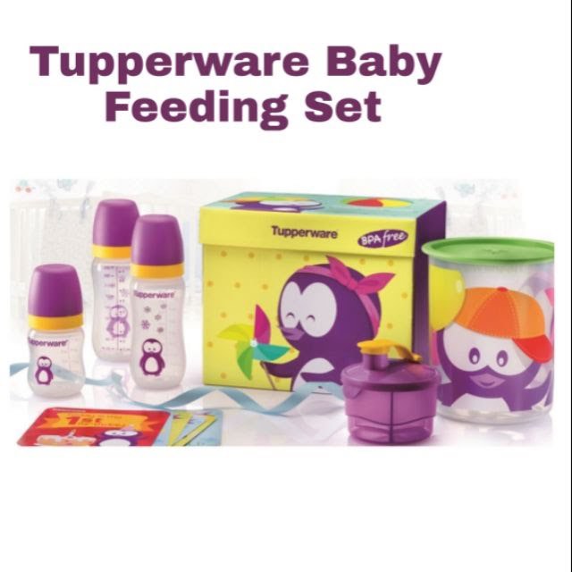 Tupperware infant sale feeding set