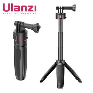 ULANZI Go-Quick II Mini Tripod Selfie Stick Magnetic Quick Release Mount Head Adapter for GoPro HERO 11 10 9 8 7 6 5 / Insta360 ONE RS / DJI OSMO ACTION Camera
