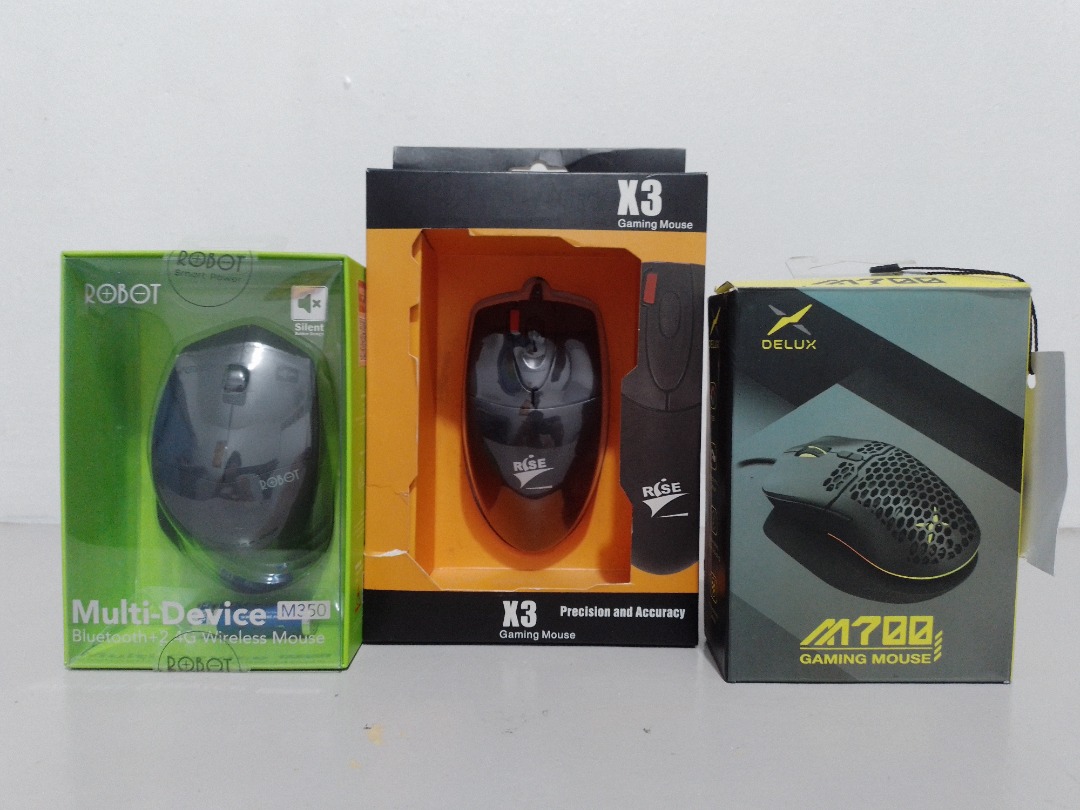 Used Wired and Wireless Mouse, Computers & Tech, Parts & Accessories ...