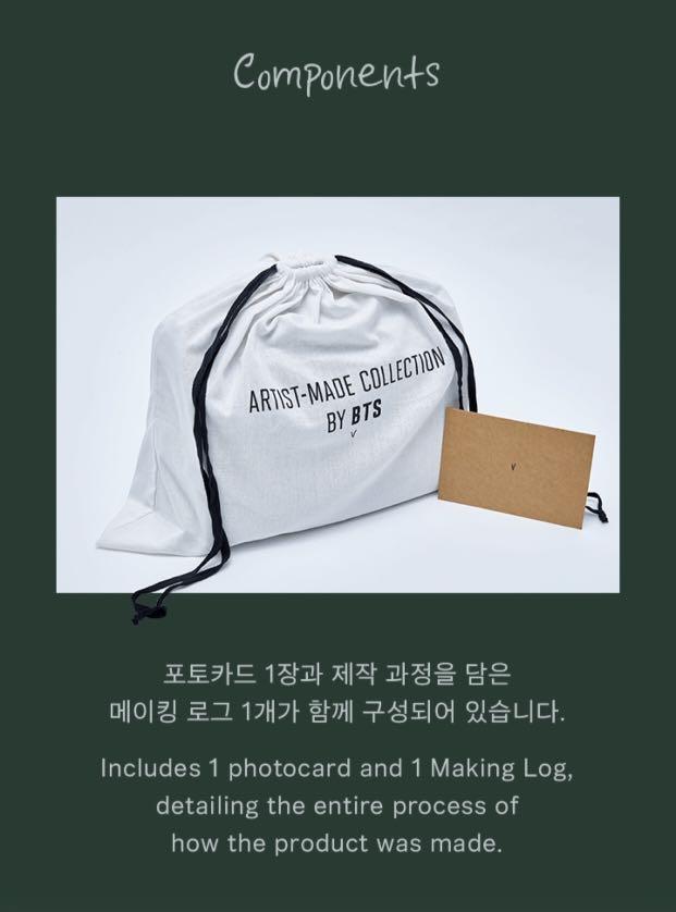 BTS V's explanation on how to use his artist-made Mute Boston Bag trends on  Twitter