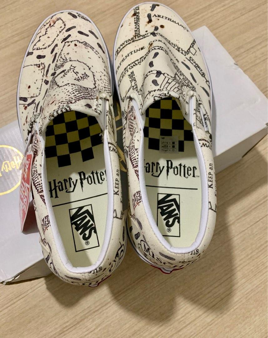 Vans x Harry Potter Slip On Marauders Map Men s Fashion Footwear