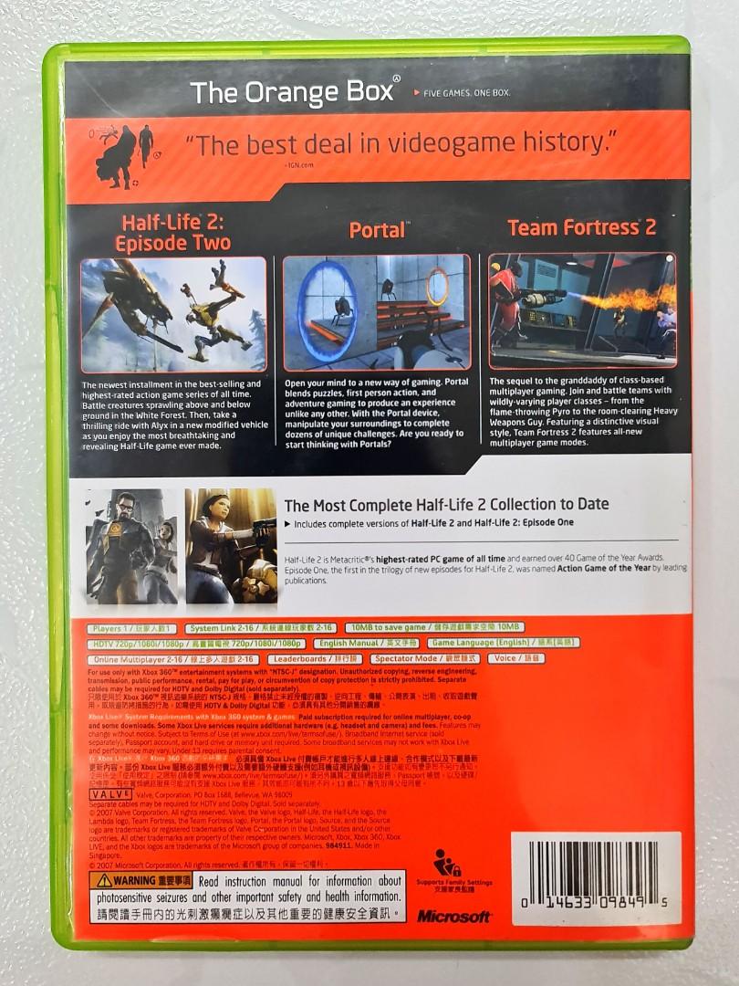 The orange box clearance xbox 360 digital