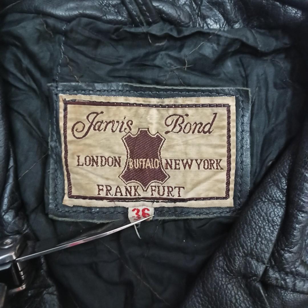 Jarvis bond store leather jacket