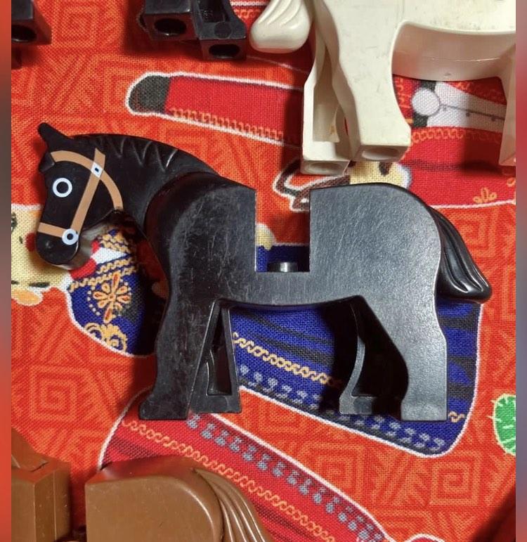 Vintage LEGO Horses, Hobbies & Toys, Toys & Games on Carousell