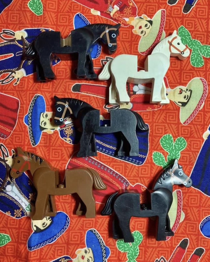 Vintage LEGO Horses, Hobbies & Toys, Toys & Games on Carousell