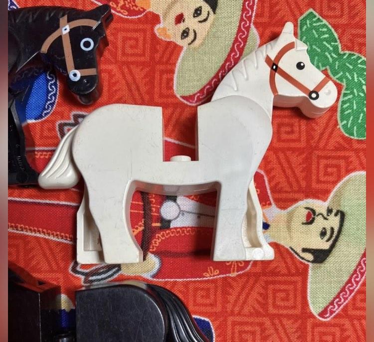Vintage LEGO Horses, Hobbies & Toys, Toys & Games on Carousell