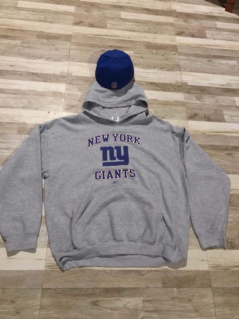 VINTAGE NFL NEWYORK GIANTS HOODIE JACKET, Men's Fashion, Tops