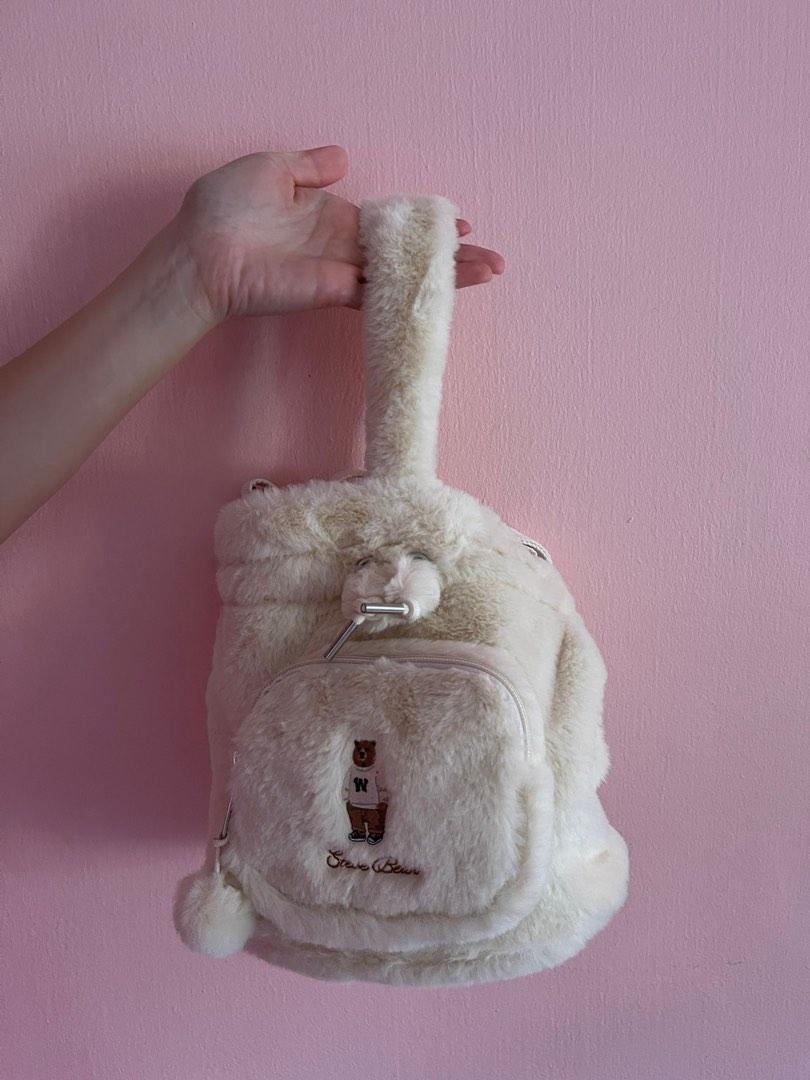 Fur bucket bag cheap