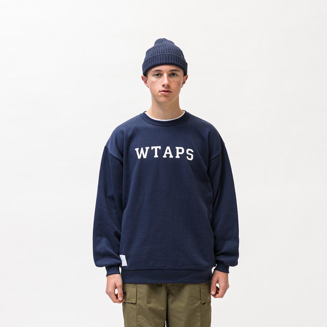 Mサイズ ACADEMY SWEATER COPO NAVY ネイビー