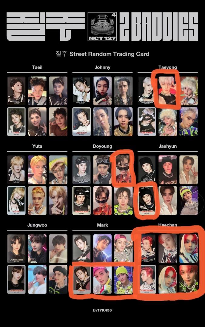 WTT] NCT 127 2 Baddies trading card, Hobbies & Toys, Music