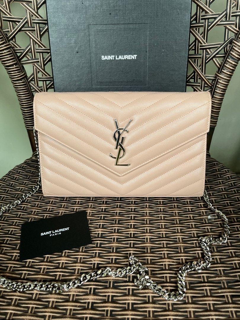 YSL envelope WOC, Luxury, Bags & Wallets on Carousell