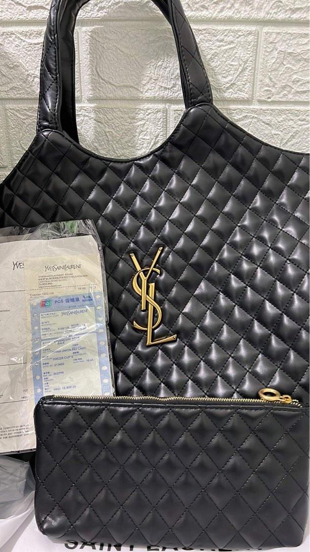 YSL Icare White, Luxury, Bags & Wallets on Carousell