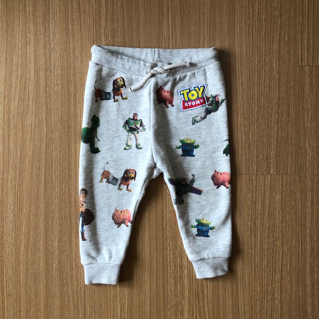 Zara toy story jogging pants, Babies & Kids, Babies & Kids Fashion on