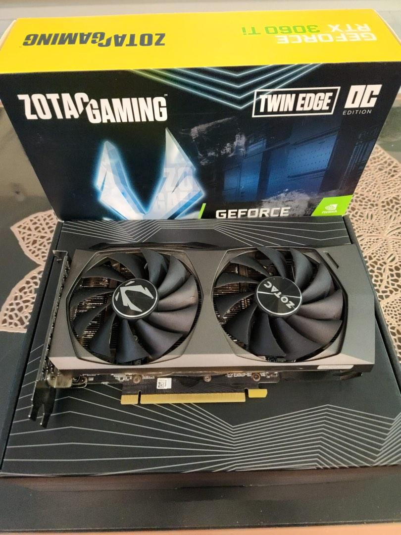 Zotac Twin Edge RTX 3060 ti OC Edition, Computers & Tech, Parts ...