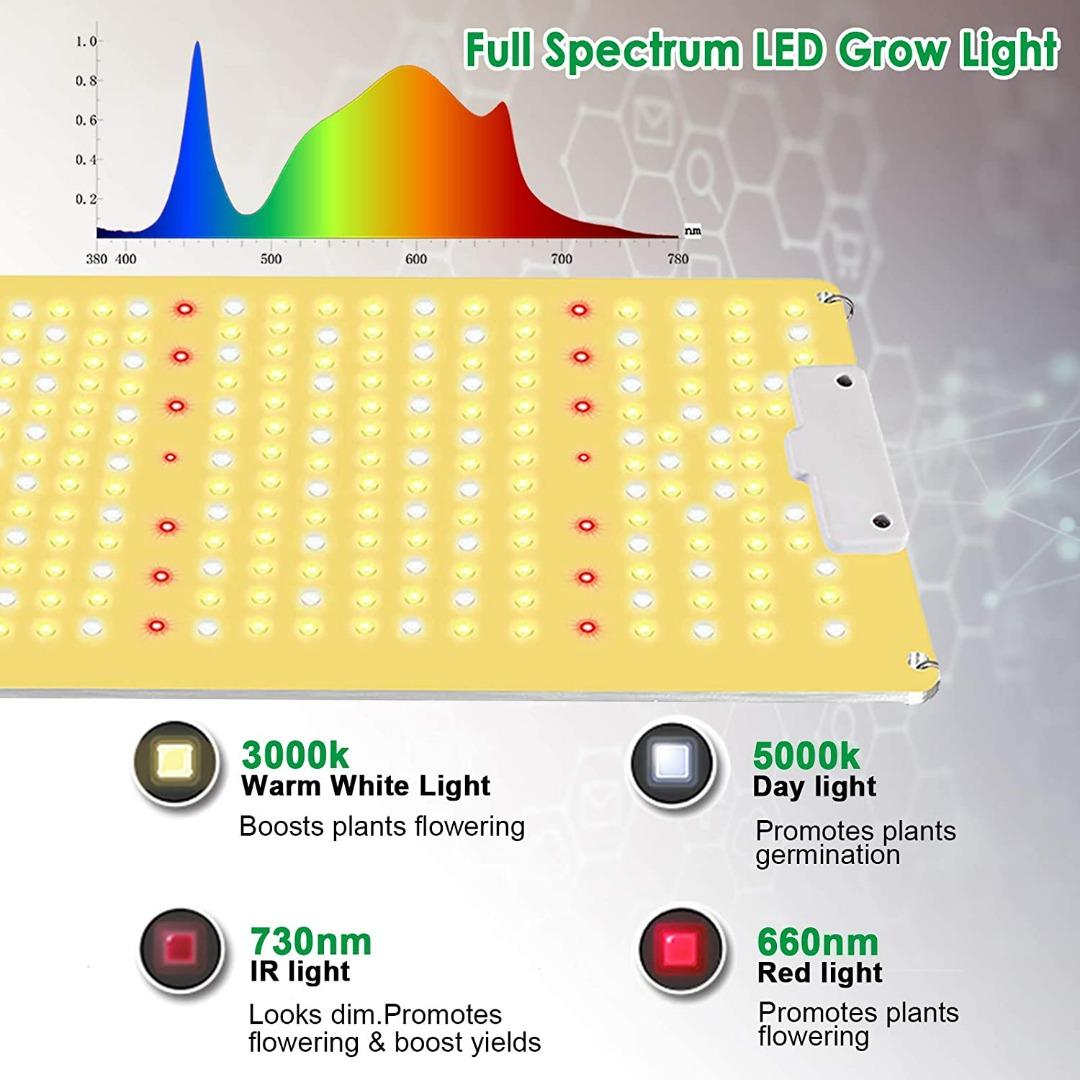 3201) COKOLILA 1000w Led Grow Lights, Full Spectrum Plant Grow Light