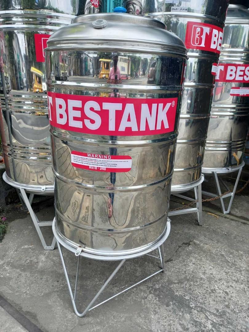 Bestank BSTR Stainless Steel Cylindrical Water Storage Tank (Vertical)