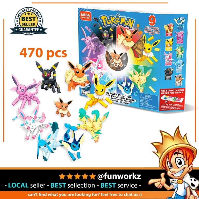 Mega construx pokemon every eevee evolution clearance