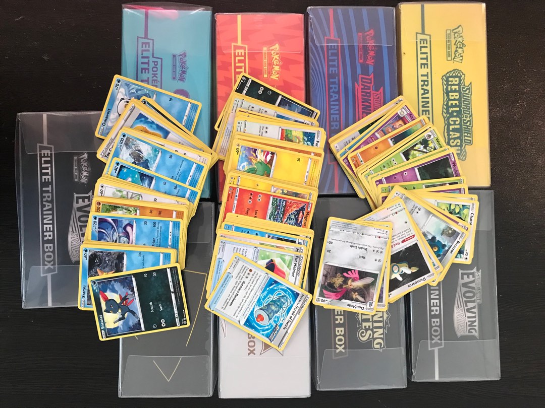 50 pcs Random Common and Pokemon Cards, Hobbies & Toys, Toys & Games on Carousell