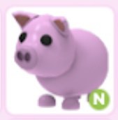 Neon Pig & Neon Arctic Fox [ADOPT ME], Video Gaming, Video Games